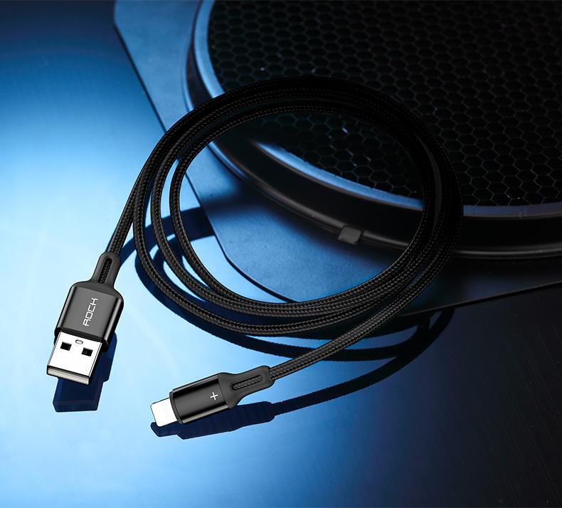 R2 Cavo intreccio metallico USB A to Type-C Fast Charge & Sync