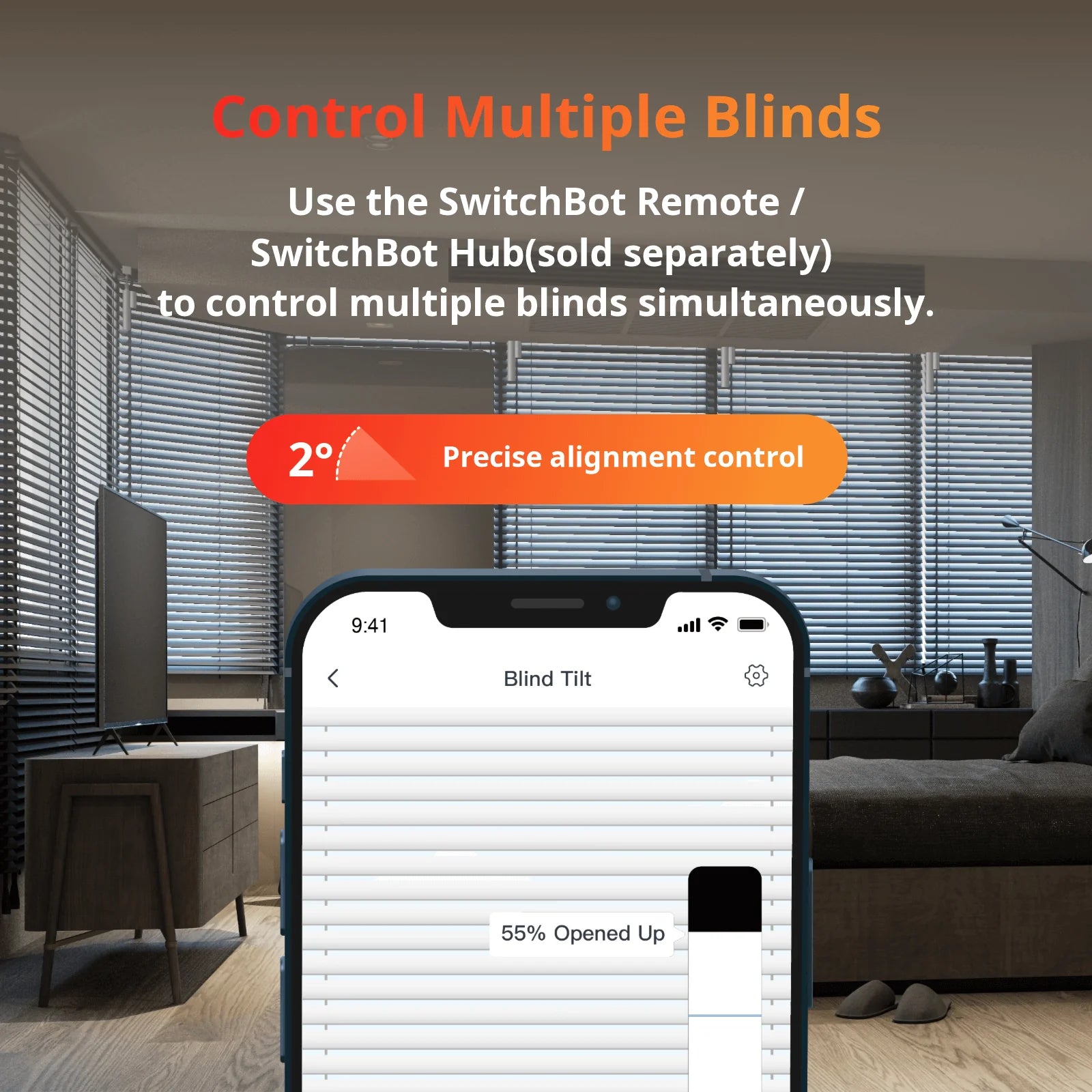 SwitchBot Blind Tilt Tende Elettriche Intelligenti