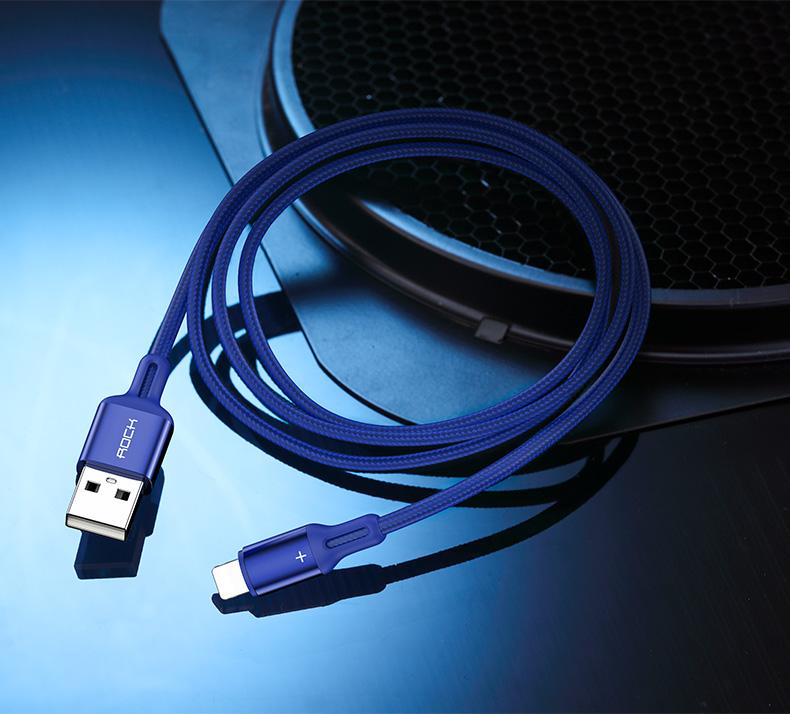 R2 Cavo intreccio metallico USB A to Type-C Fast Charge & Sync