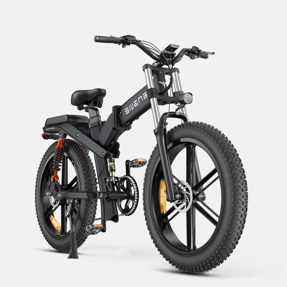 ENGWE X24 - 1200W 25 km/h Triple Suspension Foldable E-bike – Rockpath